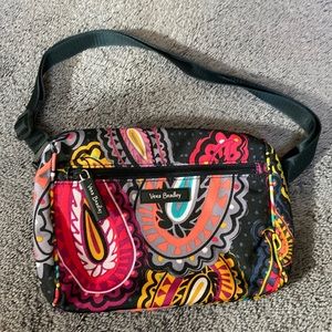 Vera Bradley belt bag, Painted Paisley pattern